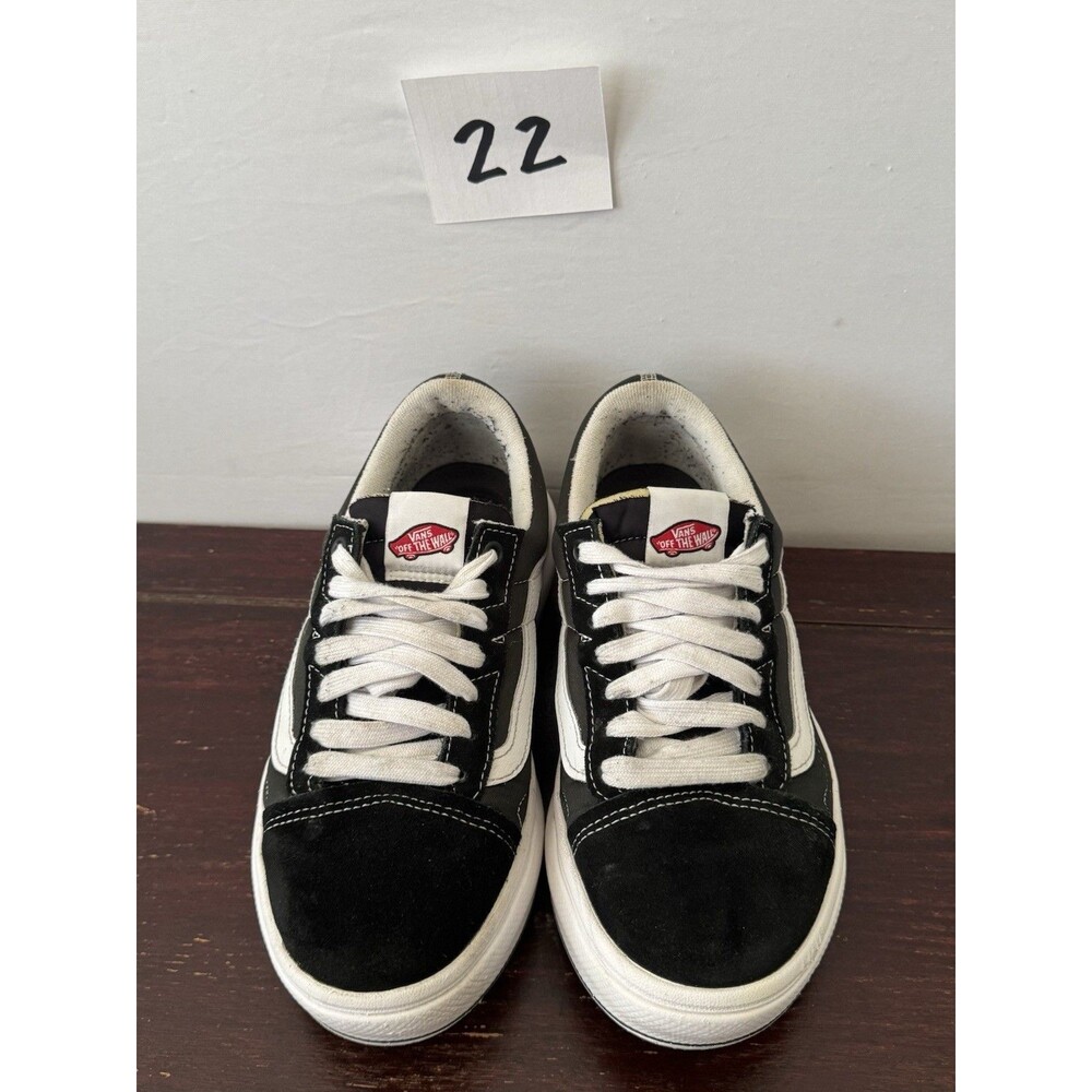 Vans Old Skool ComfyCush Platform Sneakers Men’s 7.5 Women’s 9 Black White